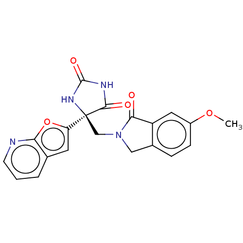 Chemical structure of BindingDB Monomer ID 50243137