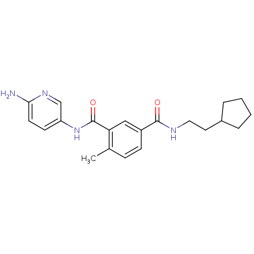 Chemical structure of BindingDB Monomer ID 50243182