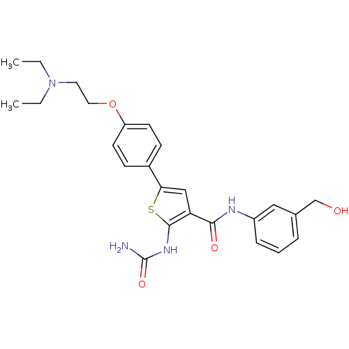 Chemical structure of BindingDB Monomer ID 50243332