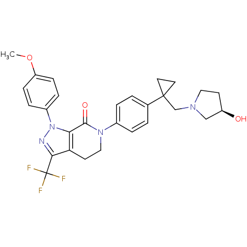 Chemical structure of BindingDB Monomer ID 50243340