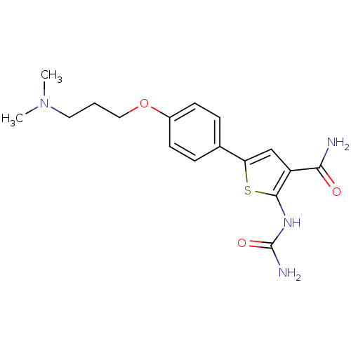 Chemical structure of BindingDB Monomer ID 50243368