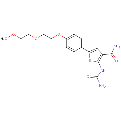 Chemical structure of BindingDB Monomer ID 50243371