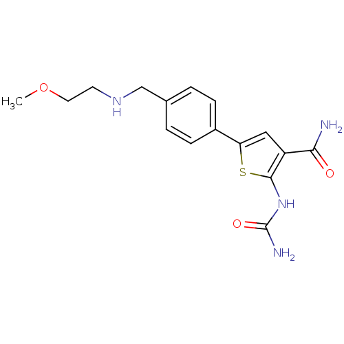 Chemical structure of BindingDB Monomer ID 50243421