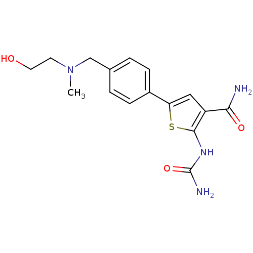 Chemical structure of BindingDB Monomer ID 50243422
