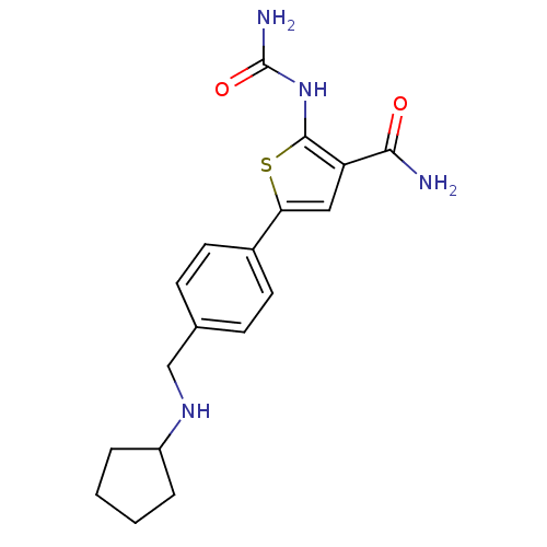 Chemical structure of BindingDB Monomer ID 50243423