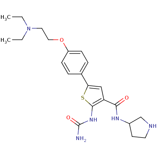 Chemical structure of BindingDB Monomer ID 50243473