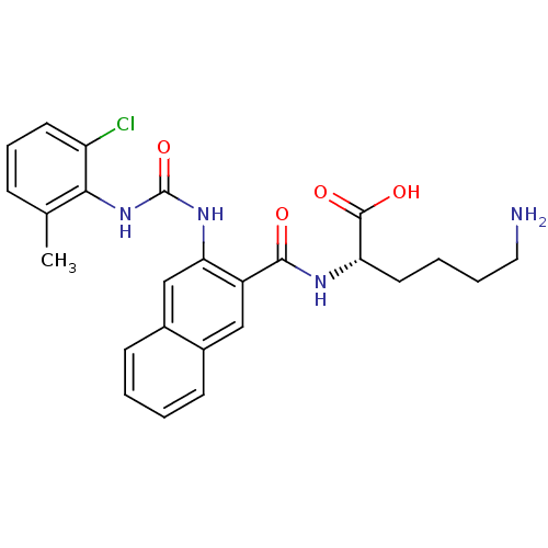 Chemical structure of BindingDB Monomer ID 50243489