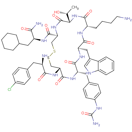 Chemical structure of BindingDB Monomer ID 50243526