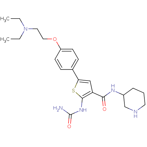 Chemical structure of BindingDB Monomer ID 50243531