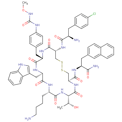 Chemical structure of BindingDB Monomer ID 50243571