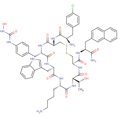 Chemical structure of BindingDB Monomer ID 50243572