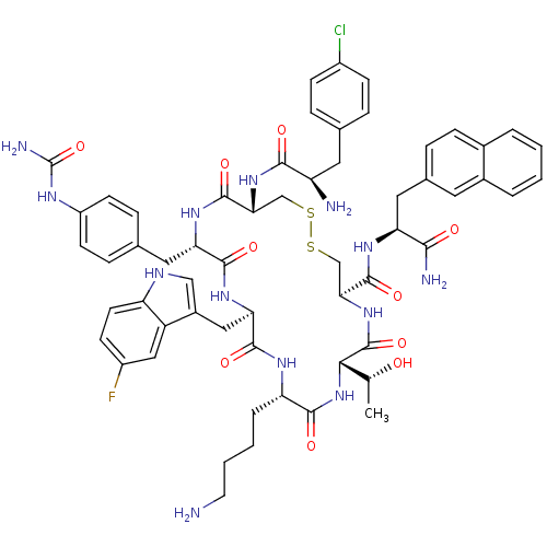 Chemical structure of BindingDB Monomer ID 50243573