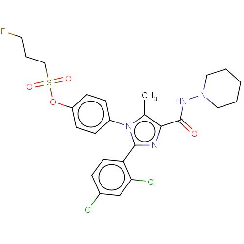 Chemical structure of BindingDB Monomer ID 50243587