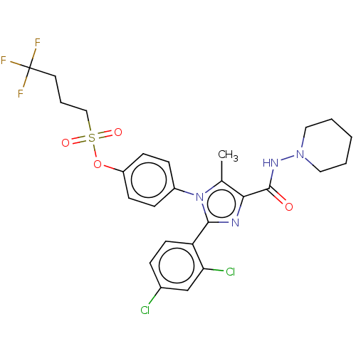 Chemical structure of BindingDB Monomer ID 50243589
