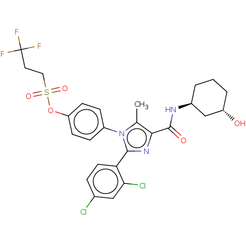 Chemical structure of BindingDB Monomer ID 50243608