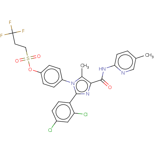 Chemical structure of BindingDB Monomer ID 50243626
