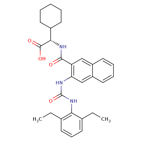 Chemical structure of BindingDB Monomer ID 50243640