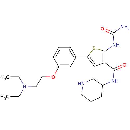 Chemical structure of BindingDB Monomer ID 50243666