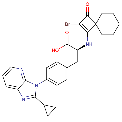 Chemical structure of BindingDB Monomer ID 50243748