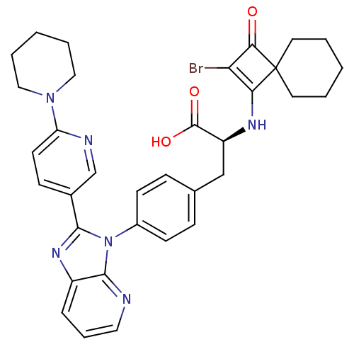 Chemical structure of BindingDB Monomer ID 50243749