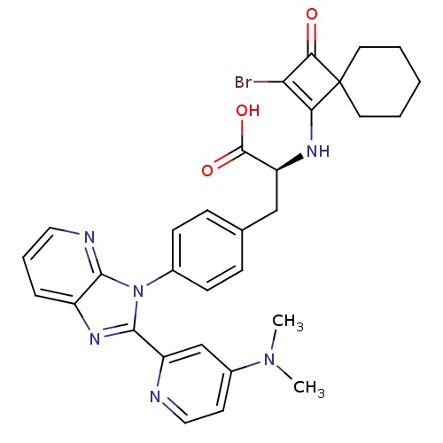 Chemical structure of BindingDB Monomer ID 50243750