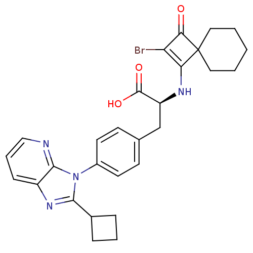 Chemical structure of BindingDB Monomer ID 50243814