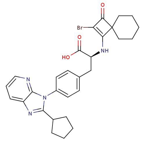 Chemical structure of BindingDB Monomer ID 50243816