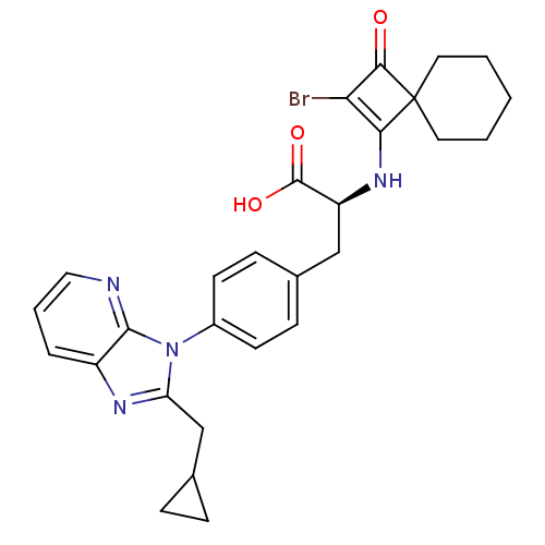 Chemical structure of BindingDB Monomer ID 50243821