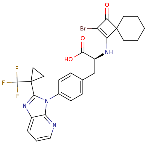 Chemical structure of BindingDB Monomer ID 50243822