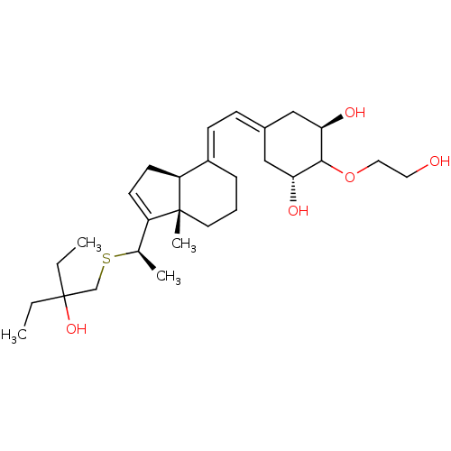 Chemical structure of BindingDB Monomer ID 50244165
