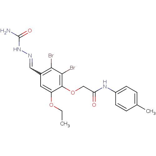 Chemical structure of BindingDB Monomer ID 50244255