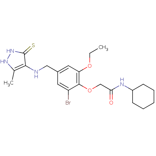 Chemical structure of BindingDB Monomer ID 50244290
