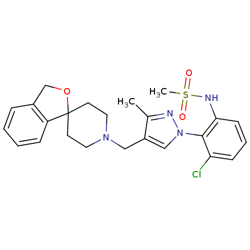 Chemical structure of BindingDB Monomer ID 50244313
