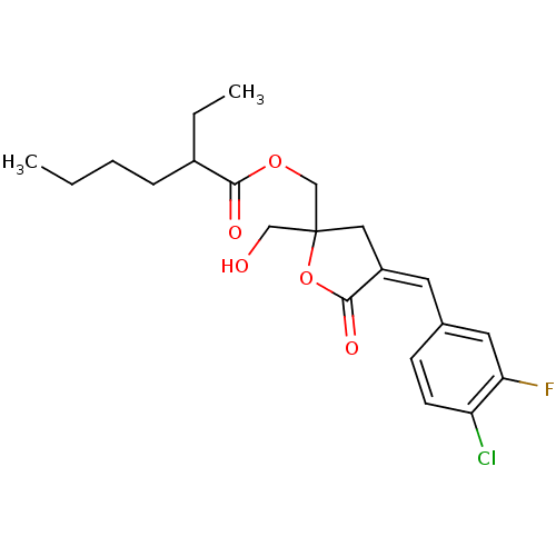 Chemical structure of BindingDB Monomer ID 50244415