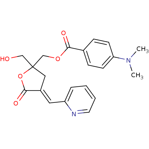Chemical structure of BindingDB Monomer ID 50244473