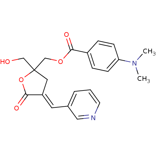 Chemical structure of BindingDB Monomer ID 50244474
