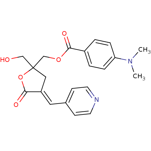 Chemical structure of BindingDB Monomer ID 50244476