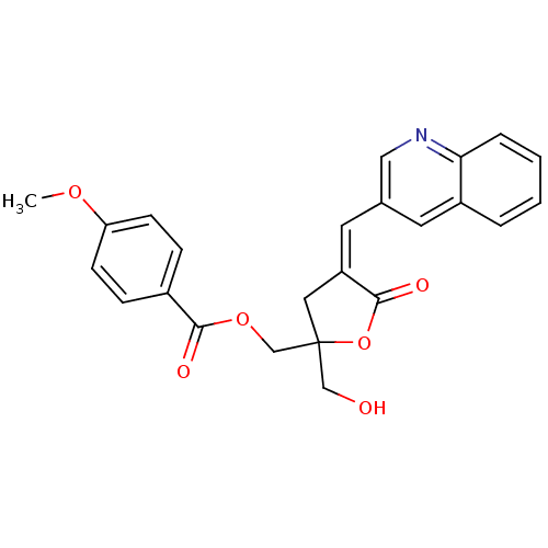 Chemical structure of BindingDB Monomer ID 50244480