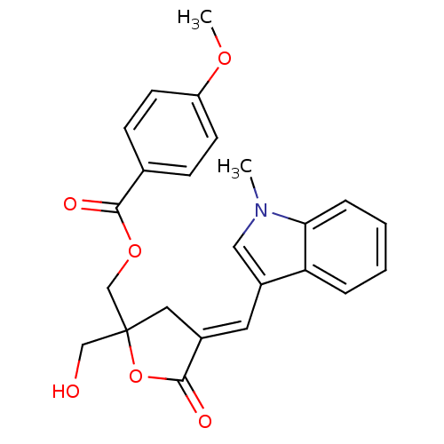 Chemical structure of BindingDB Monomer ID 50244481