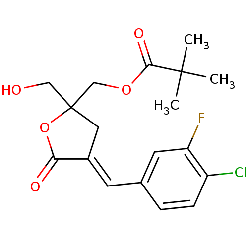 Chemical structure of BindingDB Monomer ID 50244554