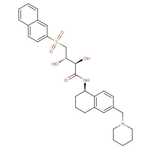 Chemical structure of BindingDB Monomer ID 50244566
