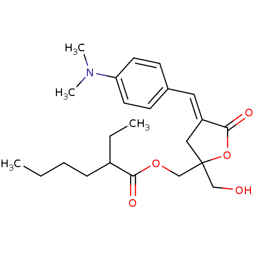 Chemical structure of BindingDB Monomer ID 50244596