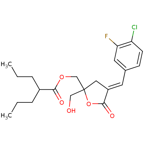 Chemical structure of BindingDB Monomer ID 50244740
