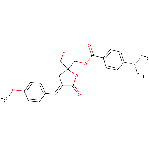 Chemical structure of BindingDB Monomer ID 50244798