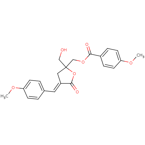 Chemical structure of BindingDB Monomer ID 50244856