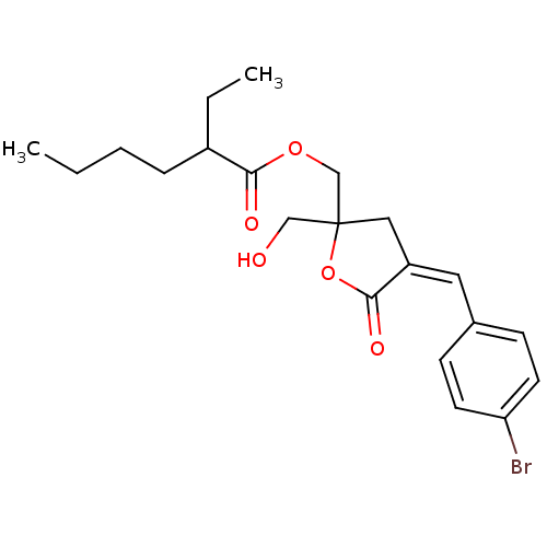 Chemical structure of BindingDB Monomer ID 50244861