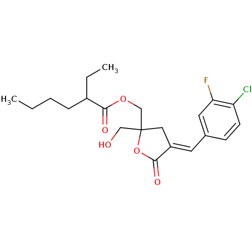 Chemical structure of BindingDB Monomer ID 50244863