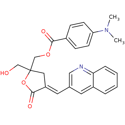 Chemical structure of BindingDB Monomer ID 50244928