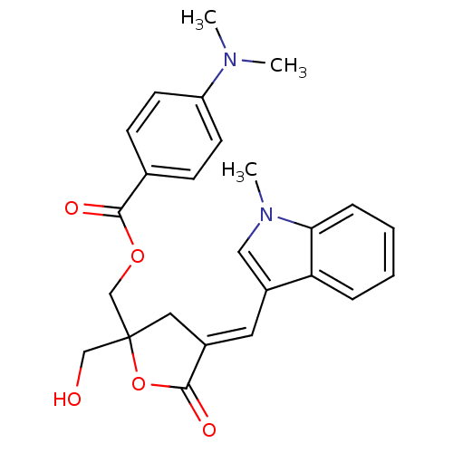 Chemical structure of BindingDB Monomer ID 50244974