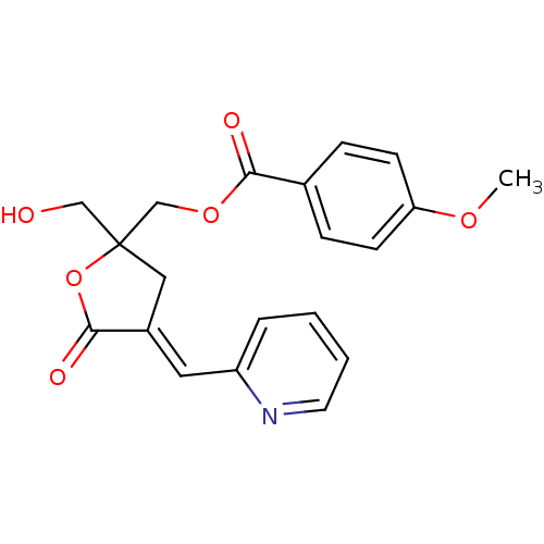 Chemical structure of BindingDB Monomer ID 50244975
